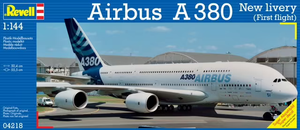 Revell 1/144 Airbus A380 House Livery Plastic Model Kit 04218