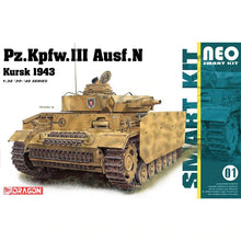 Load image into Gallery viewer, Dragon 1/35 German PzKpfw III Ausf.N Kursk 1943 Smart Kit 6559