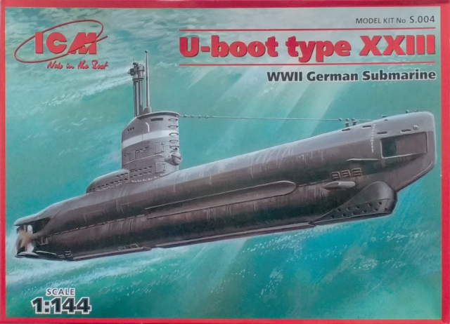ICM 1/144 German U-Boat Type XXIII  S.004