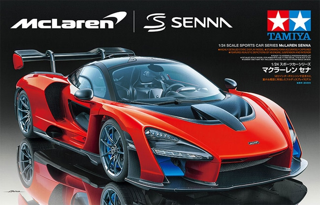 Tamiya 1/24 McLaren Senna 2019 Plastic Model Kit 24355