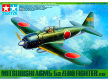Load image into Gallery viewer, Tamiya 1/48 Japanese Mitsubishi A6M5/5a Zero Fighter 61103