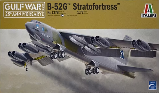 Italeri 1/72 US B-52G Stratofortress Gulf War 1378 – Burbank's Italeri 1/72 US B-52G Stratofortress Gulf War 1378 – Burbank's