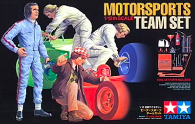 Tamiya 1/12 Motorsports Team Set 12506