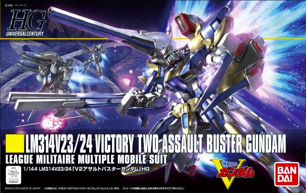 Bandai 1/144 HG #189 LM314V23/24 Victory Two Assault Buster Gundam