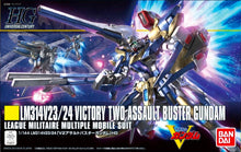 Load image into Gallery viewer, Bandai 1/144 HG #189 LM314V23/24 Victory Two Assault Buster Gundam 5057751 SALE