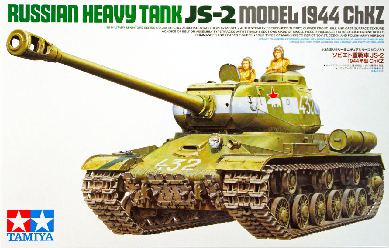 Tamiya 1/35 Russian Heavy Tank JS-2 1944 ChKZ 35289' – Burbank's