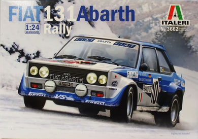 Italeri 1/24 Fiat 131 Abarth Rally 3662C OPEN BOX