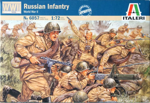 Italeri 1/72 Russian Infantry WWII 6057