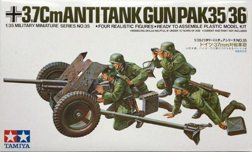 Tamiya 1/35 German 37mm Anti-Tank Gun 35035