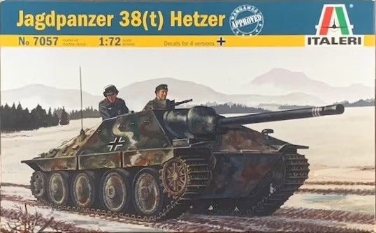 Italeri 1/72 German Jagdpanzer 38(t) Hetzer 7057