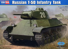 Load image into Gallery viewer, HobbyBoss 1/35 Russian T-50 Infantry Tank 83827'