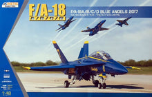 Load image into Gallery viewer, Kinetic 1/48 US F/A-18A/B/C/D Blue Angels K48073