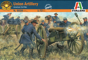 Italeri 1/72 Civil War Union Artillery 6038S