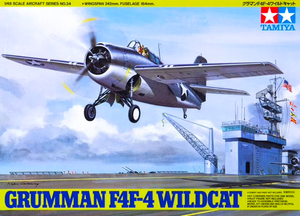 Tamiya 1/48 US Grumman F4F-4 Wildcat Plastic Kit 61034