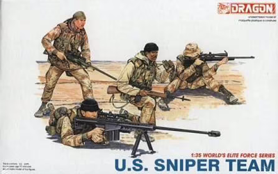 Dragon 1/35 US Sniper Team (4) 3016