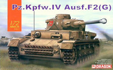 Load image into Gallery viewer, Dragon 1/72 German PzKfw IV Ausf.F2 (G) 7549