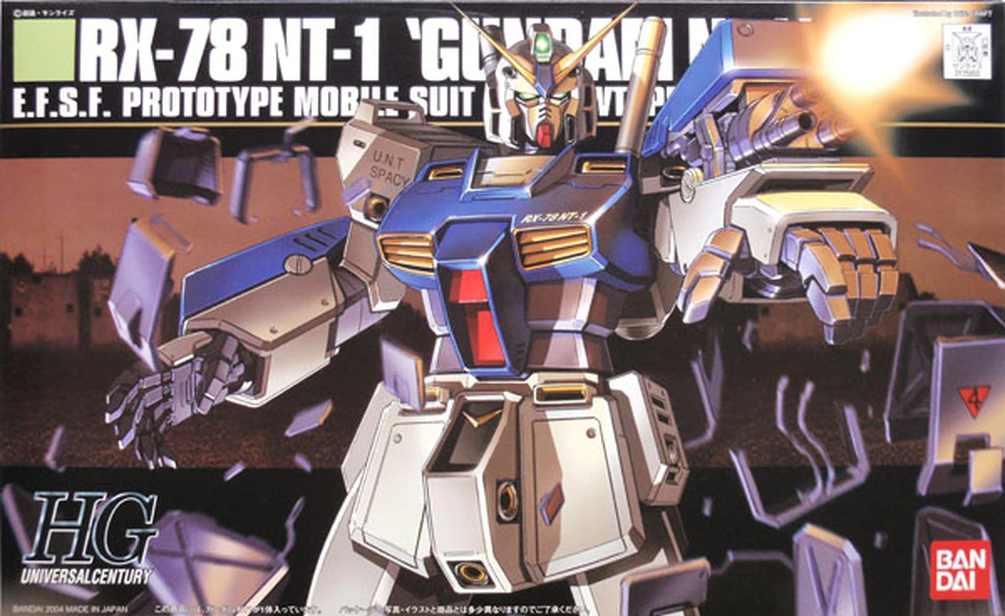 Bandai 1/144 HG #47 RX-78NT-1 Gundam Alex 