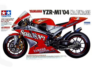 Tamiya 1/12 Yamaha YZR-M1 2004 No.7/No.33 14100' – Burbank's House Tamiya 1/12 Yamaha YZR-M1 2004 No.7/No.33 14100' – Burbank's House