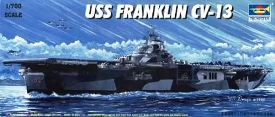 Trumpeter 1/700 US Aircraft Carrier USS Franklin CV-13 05730