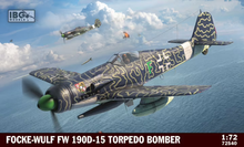 Load image into Gallery viewer, IBG 1/72 German FW 190D-15 Torpedo Bomber 72540