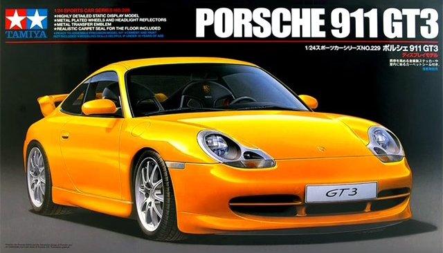 Tamiya 1/24 Porsche 911 Carrera GT3 Plastic Model Kit 24229