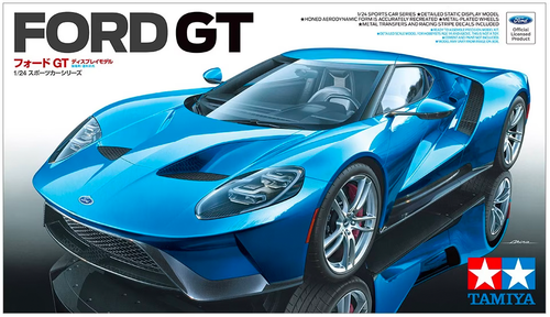 Tamiya 1/24 Ford GT Plastic Model Kit 24346