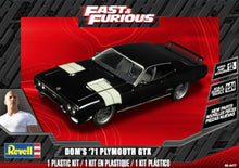 Load image into Gallery viewer, Revell 1/24 Fast and Furious Dom's Plymouth GTX 1971 854477