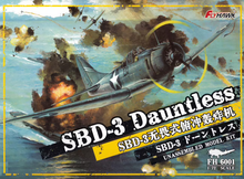 Load image into Gallery viewer, Flyhawk 1/72 USN SBD-3 Dauntless Dive Bomber 6001