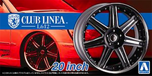 Load image into Gallery viewer, Aoshima 1/24 Rim &amp; Tire Set ( 28) Clublinea L612 20" 05278
