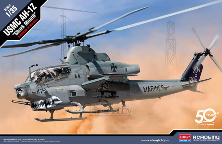 Academy 1/35 USMC AH-1Z Cobra Shark Mouth 12127