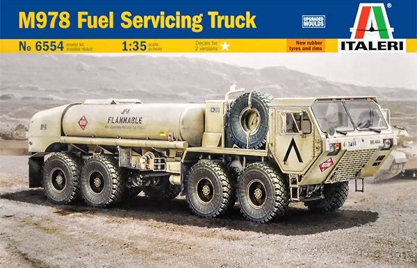 ITALERI 6554 M978 Fuel Servicing Truck | Militär Bausatz 1:35 | Online kaufen bei Modellbau Härtle ITALERI 6554 M978 Fuel Servicing Truck | Militär Bausatz 1:35 | Online kaufen bei Modellbau Härtle