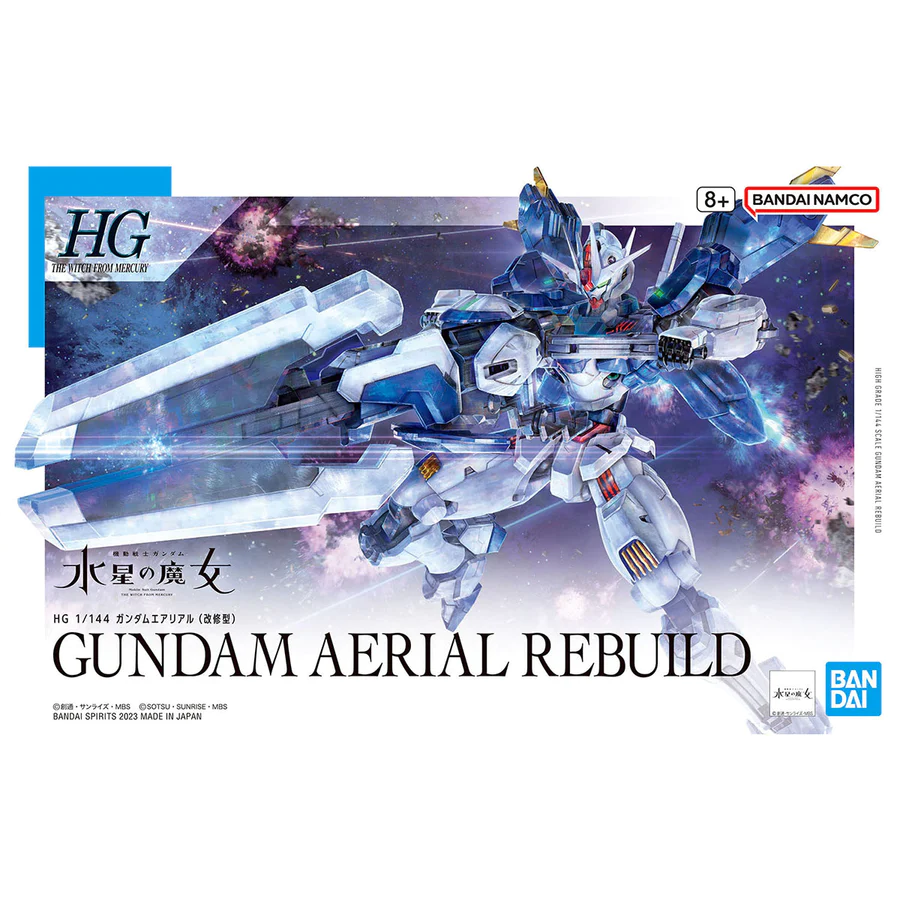 Bandai 1/144 HG #19 Gundam Aerial Rebuild 'The Witch from Mercury
