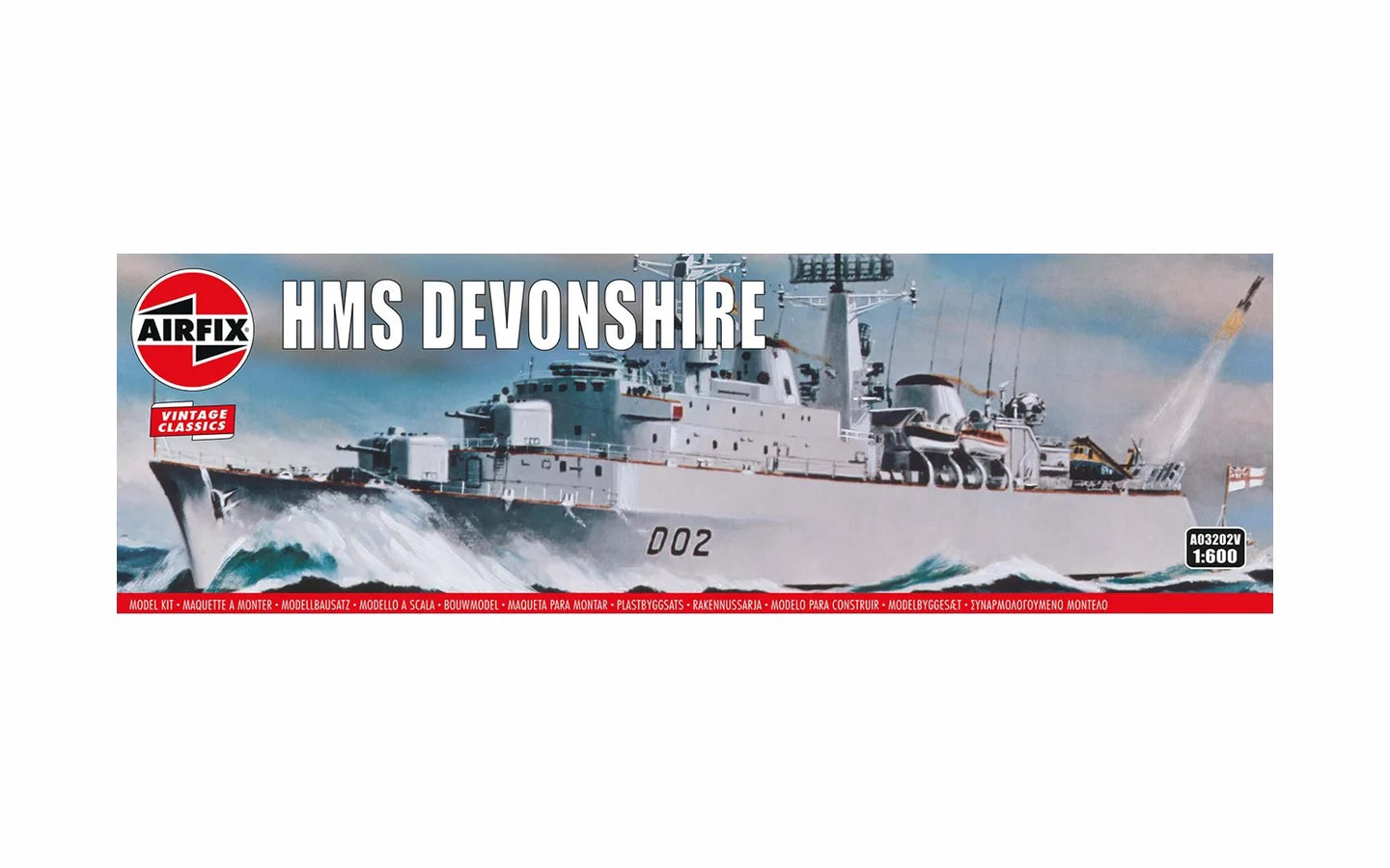 Airfix 1/600 British HMS Devonshire A03202V SALE!