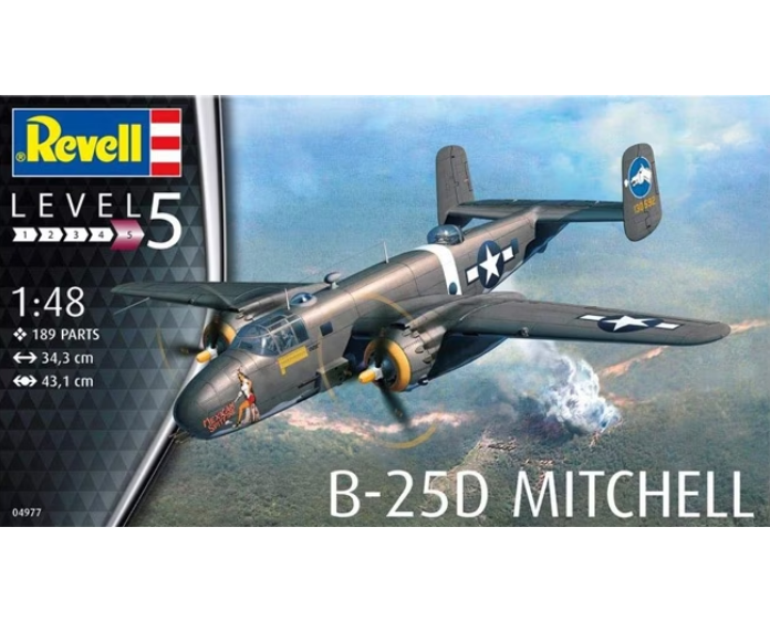 Revell 1/48 US B-25D Mitchell 04977