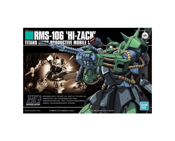 Bandai 1/144 HG #012 RMS-106 Hi-Zack 5057950' – Burbank's House of