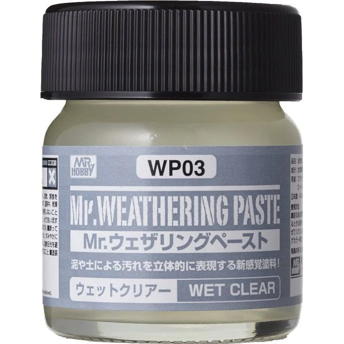 Mr. Hobby Mr Weathering Paste Wet Clear WP03