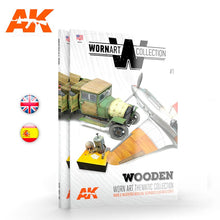 Load image into Gallery viewer, AK Interactive Book AK4901 Worn Art Collection 01 &quot;Wooden&quot;