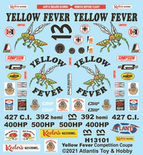 Load image into Gallery viewer, Atlantis 1/25 Yellow Fever Competition Coupe Keeler's Kustom 13101