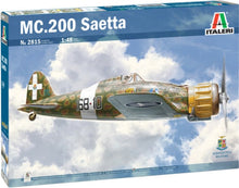 Load image into Gallery viewer, Italeri 1/48 Italian Macchi MC.200 Saetta 2815'