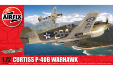 Load image into Gallery viewer, Airfix 1/72 US P-40B Warhawk A01003B