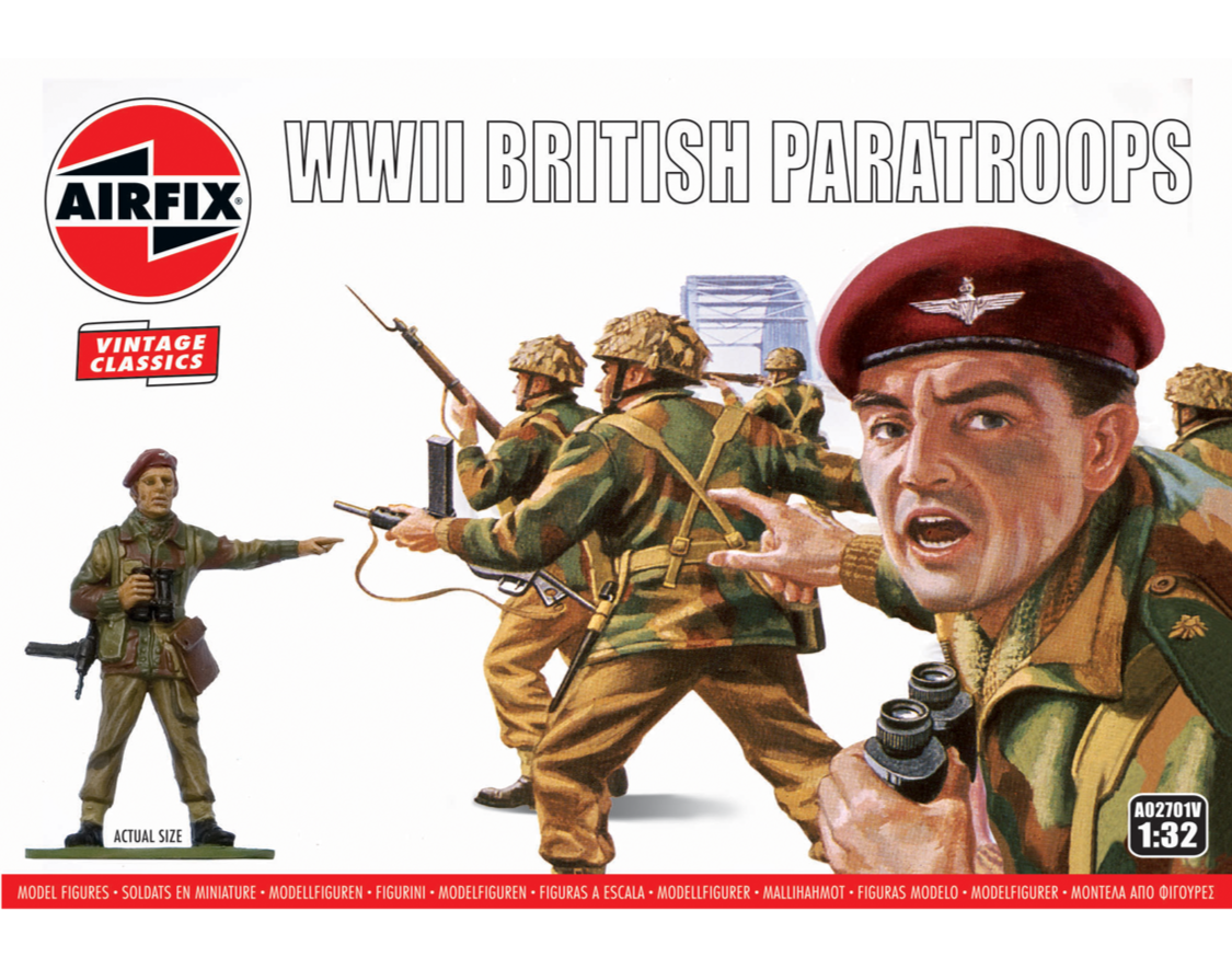 Airfix 1/32 British WWII British Paratroops A02701V