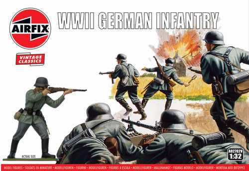 Airfix 1/32 German WWII Infantry A02702V