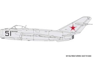 Airfix 1/72 MIkoyan Gurevich Mig-17F Fresco A03091