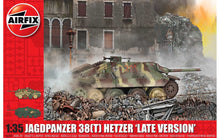Load image into Gallery viewer, Airfix 1/35 German Jagdpanzer Hetzer 38(t) Late Version A1353