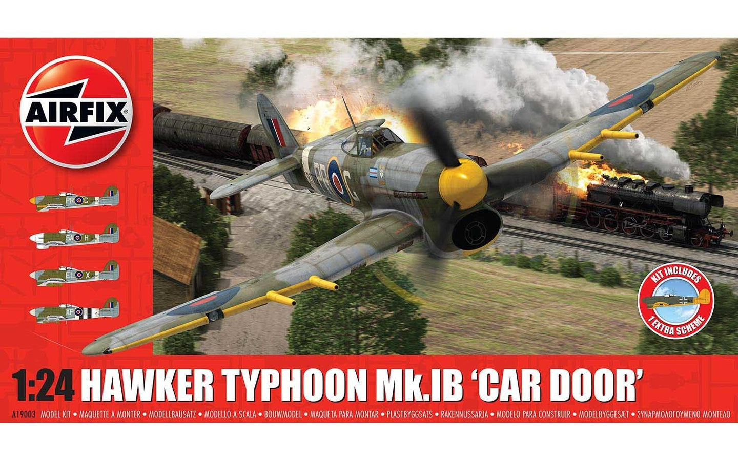 Airfix 1/24 British Hawker Typhoon Mk.IB 