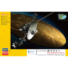 Load image into Gallery viewer, Hasegawa 1/48 Voyager Unmanned Space Probe w/ Golden Record Plate 52206
