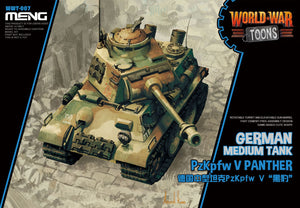 Meng Kids World War Toons Snaptite German Pzkpfw V Panther Medium Tank WWT-007