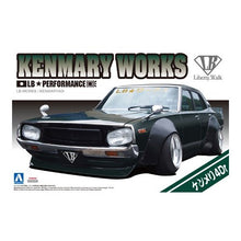 Load image into Gallery viewer, Aoshima 1/24 Nissan LB Works Kenmary 4Dr 2015 Ver. 05127
