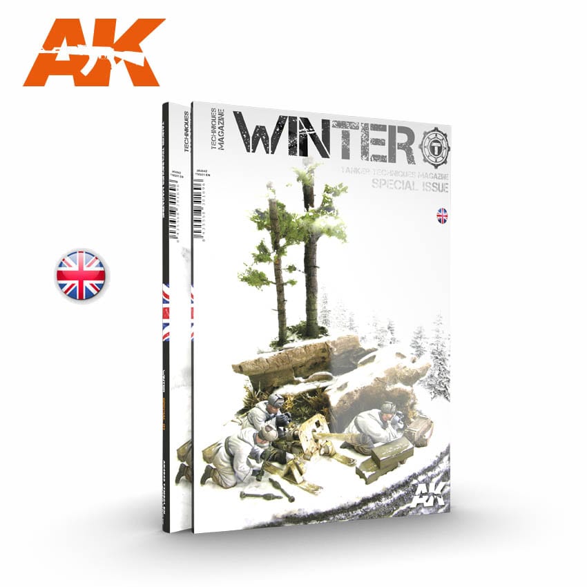 AK Interactive Book AK4842 Winter - Tanker Techniques Magazine Special Issue