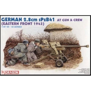 Dragon 1/35 German 2.8 cm sPzB41 AT Gun & Crew (Eastern Front 1943) 6056